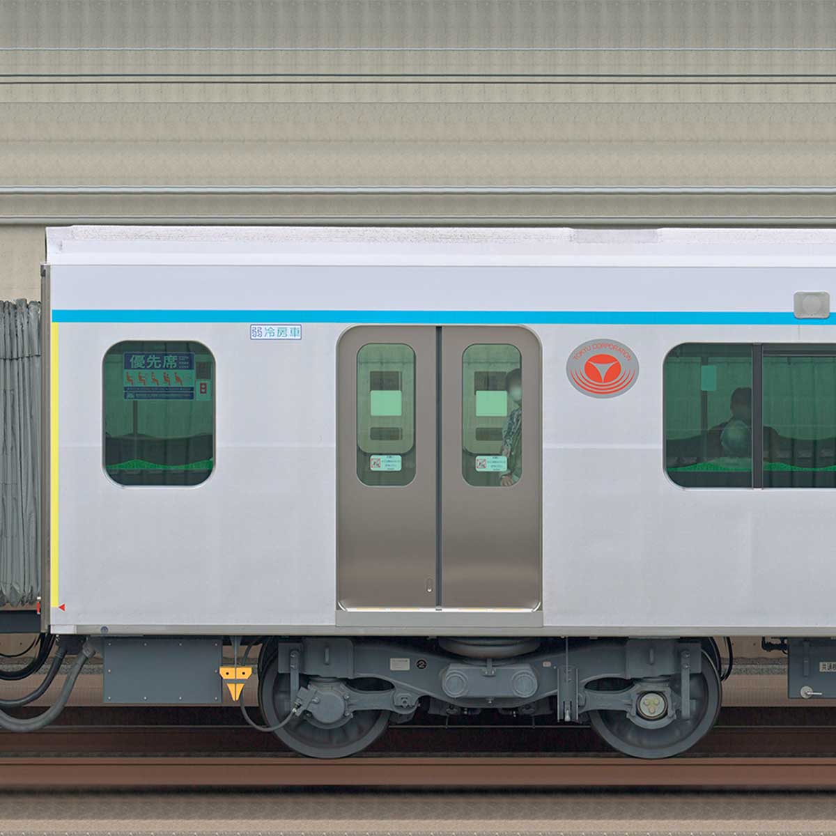 10489＞東急電鉄3020系（目黒線・3122編成）増結用中間車2両セット 